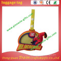 Christmas Tress decoration gifts 3d soft pvc LUGGAGE TAGS
